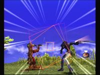 une photo d'Ã©cran de The Legend of Dragoon sur Sony Playstation